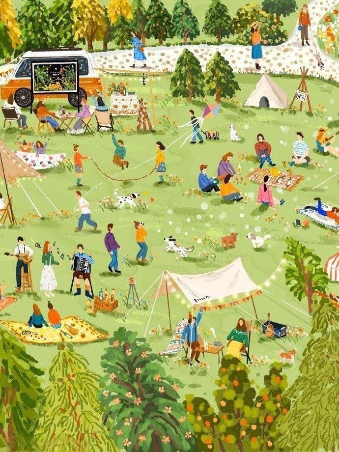 アウトドアイベントでドラム缶風呂を楽しむグループ